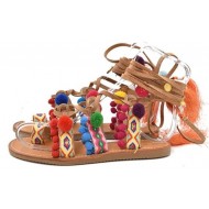 ΓΥΝΑΙΚΕΙΟ ΣΑΝΔΑΛΙ BOHO ΠΟΛΥΧΡΩΜΟ ALMA EN PENA V17634 