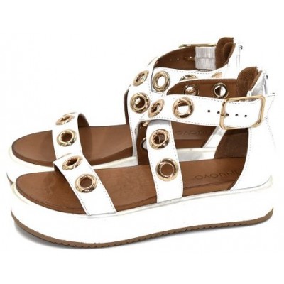 ΓΥΝΑΙΚΕΙΟ ΣΑΝΔΑΛΙ ΛΕΥΚΟ INUOVO 7382 