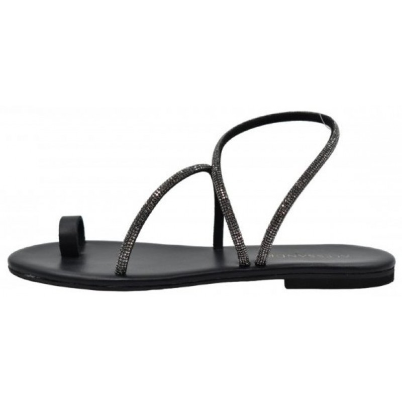 ΓΥΝΑΙΚΕΙΟ ΣΑΝΔΑΛΙ ΜΑΥΡΟ ALESSANDRA MELITI 30