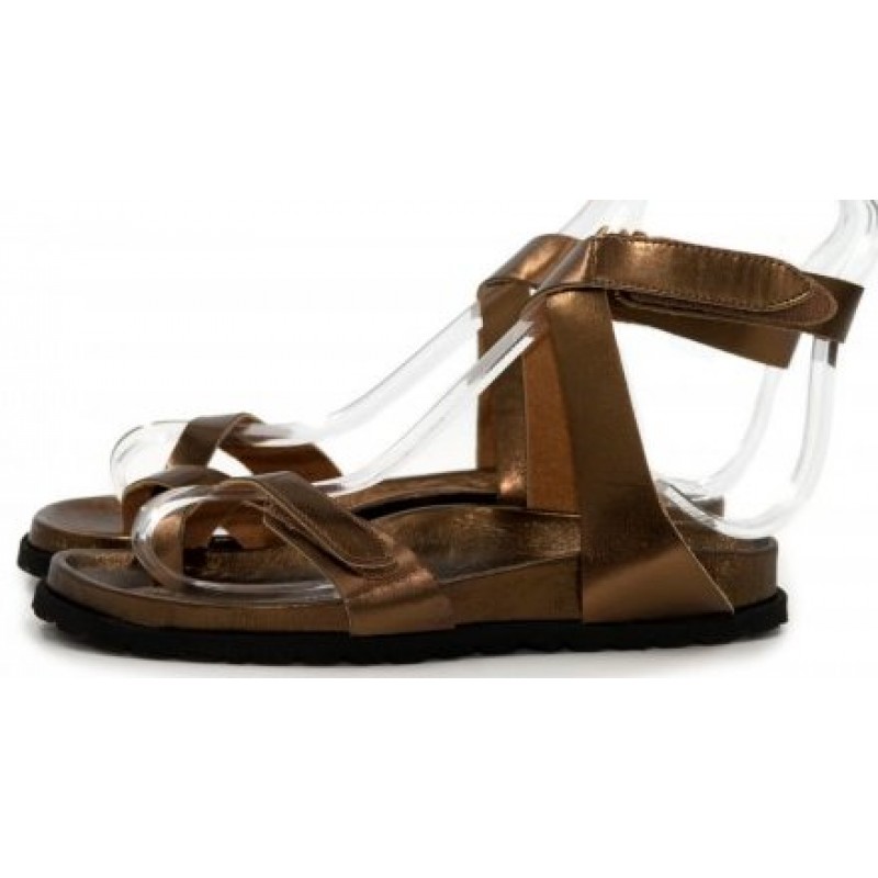 ΓΥΝΑΙΚΕΙΟ ΣΑΝΔΑΛΙ BRONZE METAL JEFFREY CAMPELL MAJORCA MET 0101003224 