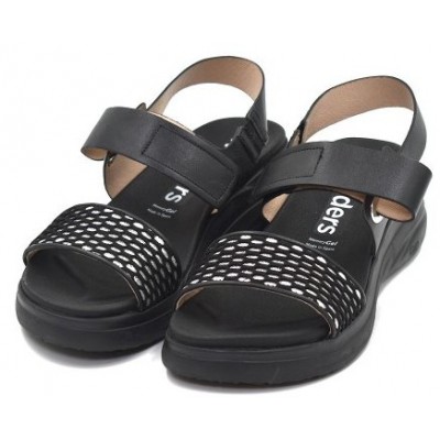 ΓΥΝΑΙΚΕΙΟ ΣΑΝΔΑΛΙ ΜΑΥΡΟ WONDERS D-8403 