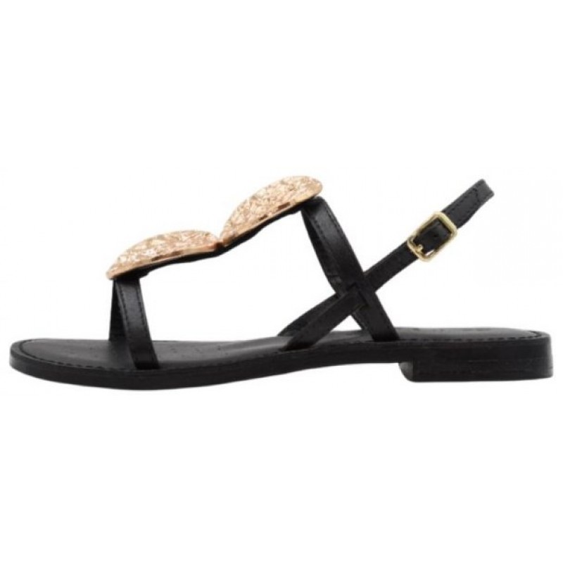 ΓΥΝΑΙΚΕΙΑ ΣΑΝΔΑΛΙΑ ΜΑΥΡΑ GEOX D MADDALUSIA C F-BUFFALO D55YMF 0001J C9999