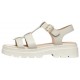 WOMEN'S SANDALS CREAM  GEOX D ADACTER D55YVB 00043 C5322