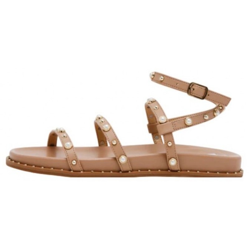 WOMEN'S SANDAL BEIGE/NUDE STEVE MADDEN SM11003775-02002-TAN STORMIE