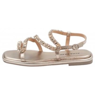 WOMEN'S SANDAL ΜΠΡΟΝΖΕ ALMA EN PENA V240824
