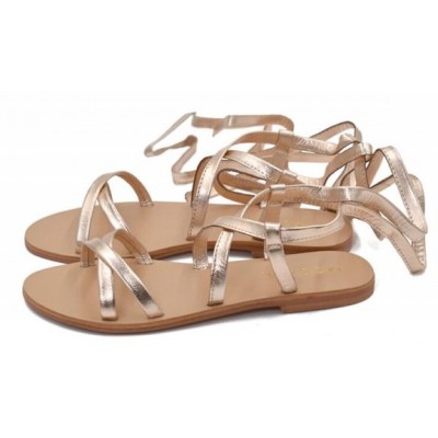 ΓΥΝΑΙΚΕΙΟ ΣΑΝΔΑΛΙ ROSE GOLD MOSAIC RIBBONS 335 