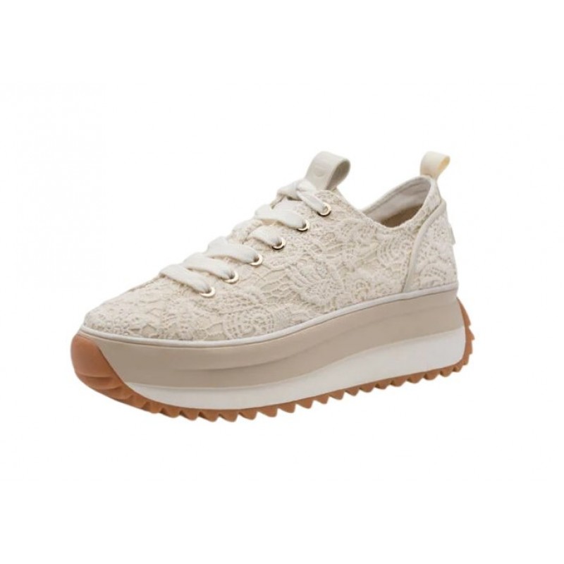 ΓΥΝΑΙΚΕΙΟ SNEAKER IVORY MACRAMEE TAMARIS 1-23731-41 474