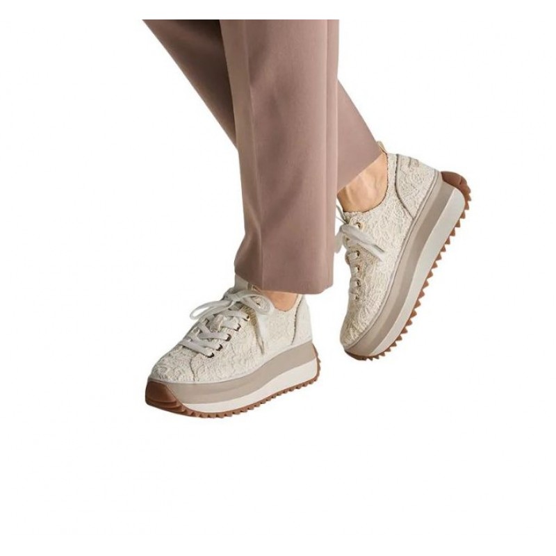 ΓΥΝΑΙΚΕΙΟ SNEAKER IVORY MACRAMEE TAMARIS 1-23731-41 474