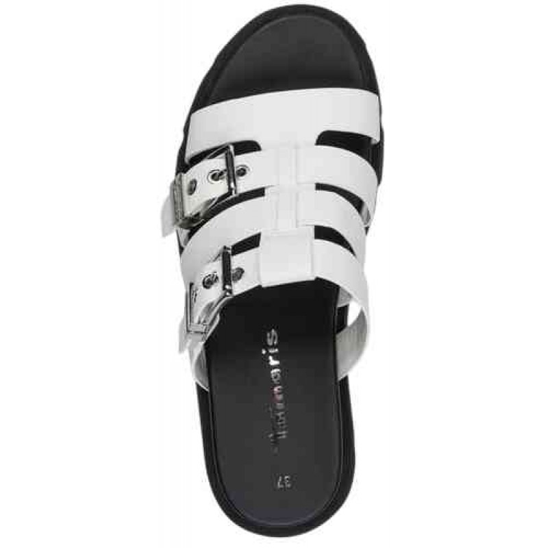 ΓΥΝΑΙΚΕΙΟ SLIPPER ΛΕΥΚΟ TAMARIS 1-27512-46 100