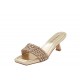 WOMEN'S MULE GOLD ALMA EN PENA V240660