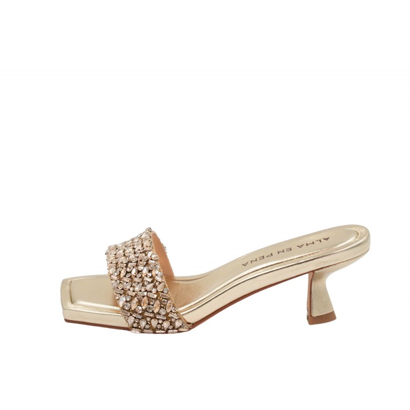 WOMEN'S MULE GOLD ALMA EN PENA V240660