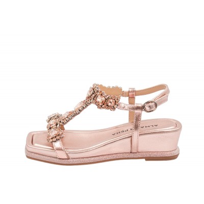 ΓΥΝΑΙΚΕΙΑ ΠΛΑΤΦΟΡΜΑ ΡΟΖ/ΜΕΤΑΛΙΚΟ ALMA EN PENA V240738