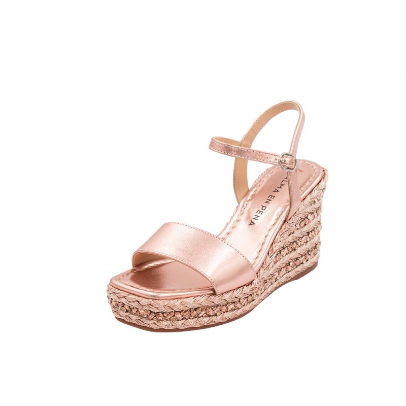 WOMEN'S PINK PLATFORM ALMA EN PENA V241054