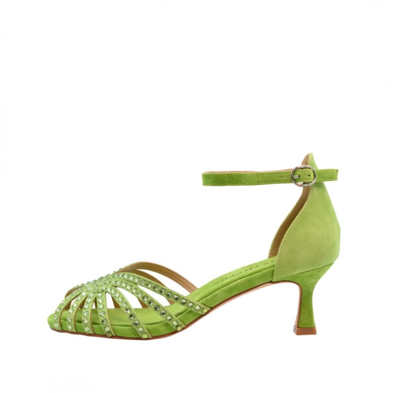 ΓΥΝΑΙΚΕΙΟ ΠΕΔΙΛΟ ΛΑΙΜ ALMA EN PENA V250820 SUEDE LIME