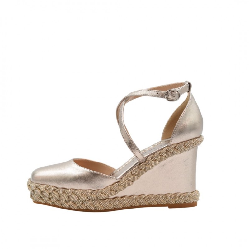 WOMEN'S PLATFORM BRONZE ALMA EN PENA V251121 DIVA BRONZE