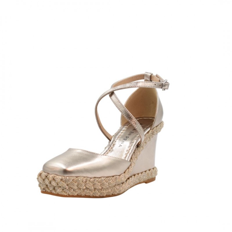 WOMEN'S PLATFORM BRONZE ALMA EN PENA V251121 DIVA BRONZE