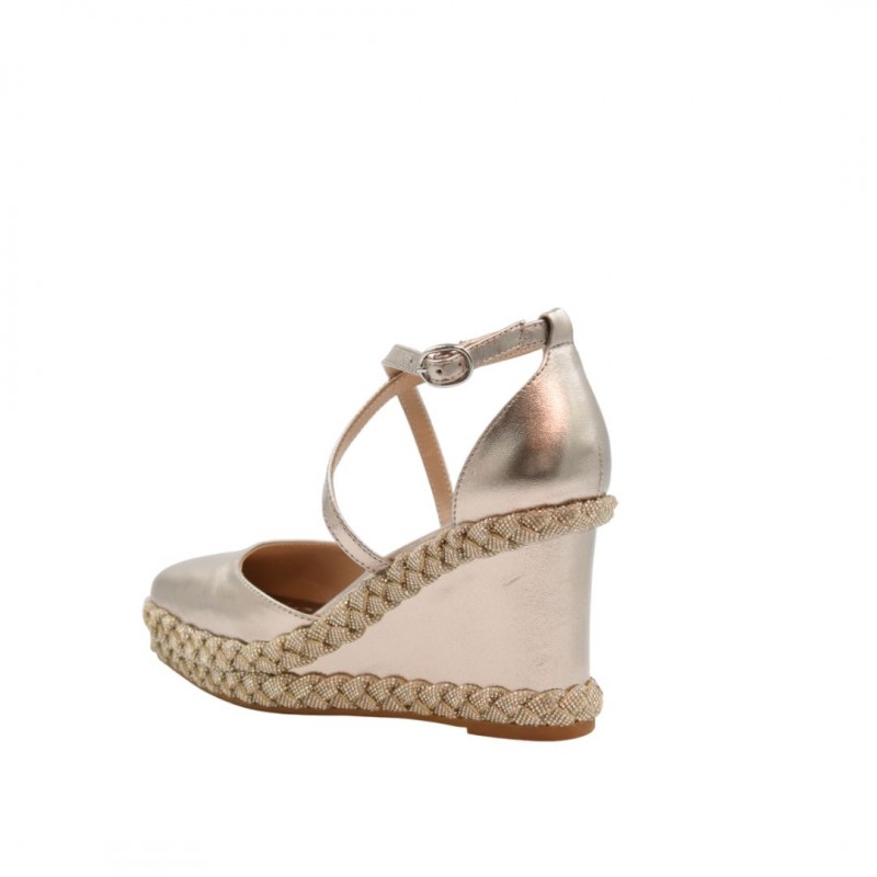 WOMEN'S PLATFORM BRONZE ALMA EN PENA V251121 DIVA BRONZE