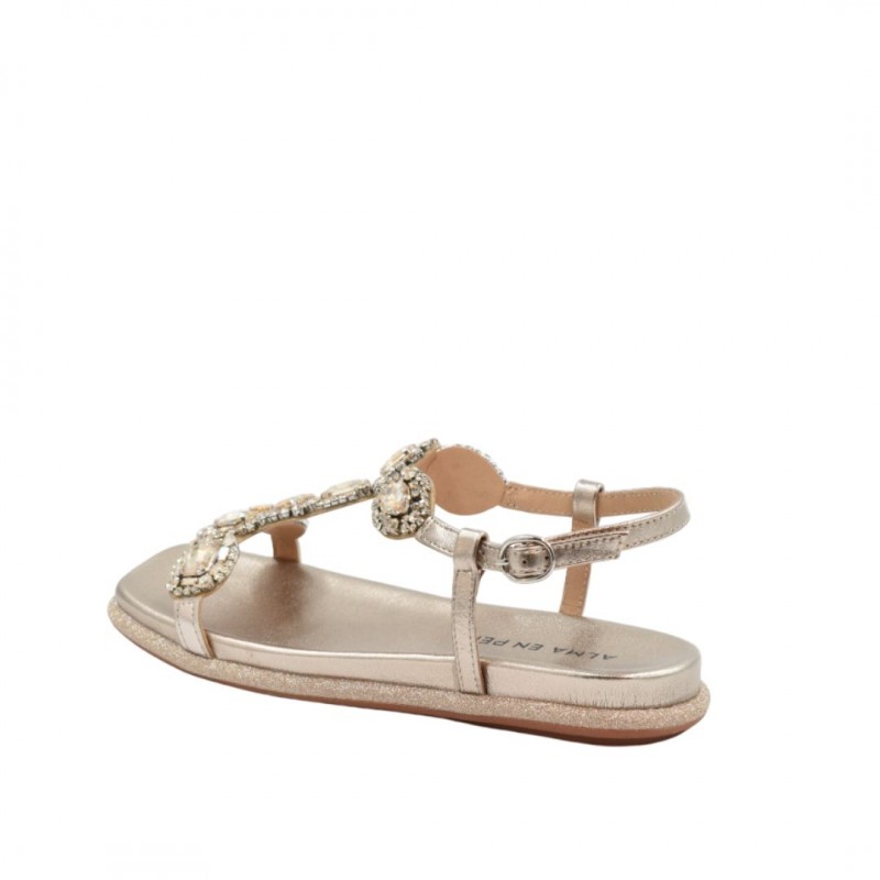 ΓΥΝΑΙΚΕΙΟ ΣΑΝΔΑΛΙ ΜΠΡΟΝΖΕ ALMA EN PENA V251601 DIVA BRONZE