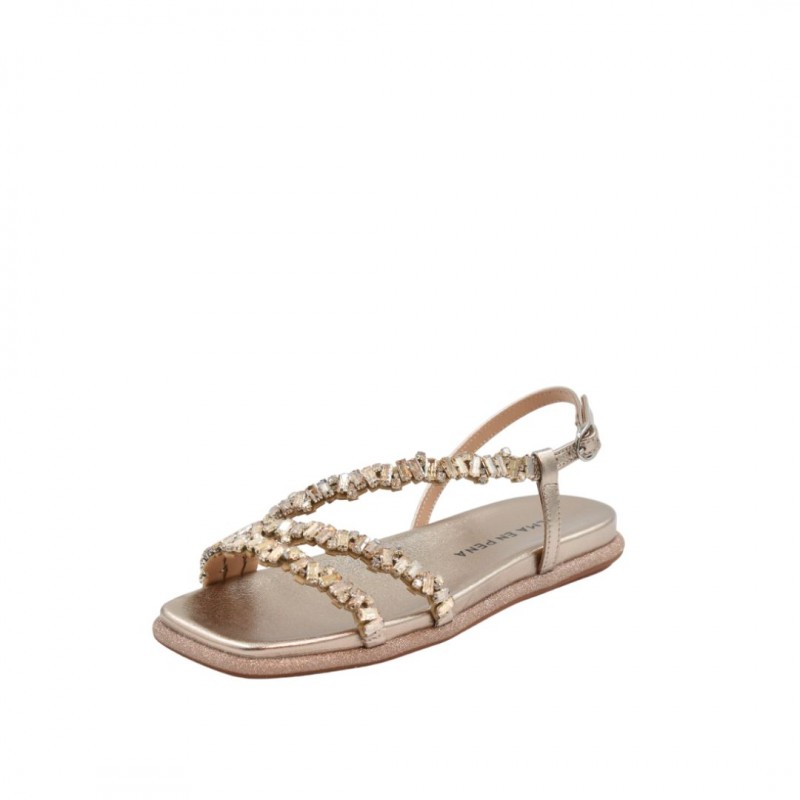 WOMEN'S SANDAL BRONZE ALMA EN PENA V251614 DIVA BRONZE