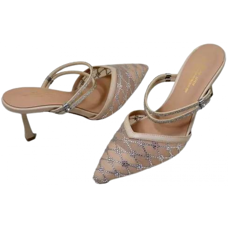 ΓΥΝΑΙΚΕΙΟ MULE ΜΠΕΖ VERSACE 19V69 AM A181-X425