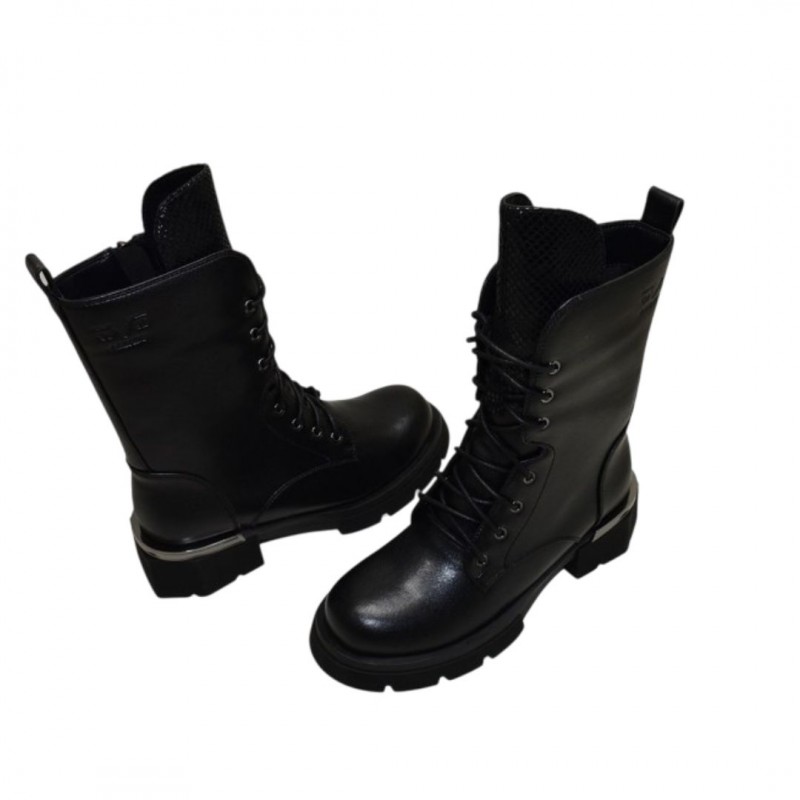 ΓΥΝΑΙΚΕΙΟ ΜΠΟΤΑΚΙ ΜΑΥΡΟ VERSACE 19V69 AM 2122-3102