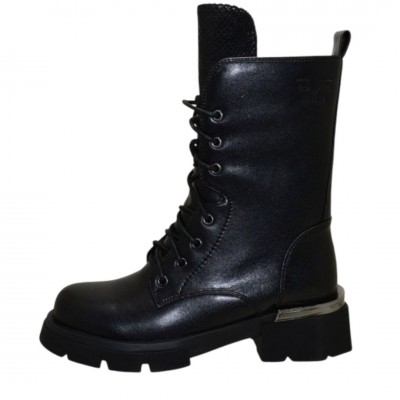 ΓΥΝΑΙΚΕΙΟ ΜΠΟΤΑΚΙ ΜΑΥΡΟ VERSACE 19V69 AM 2122-3102