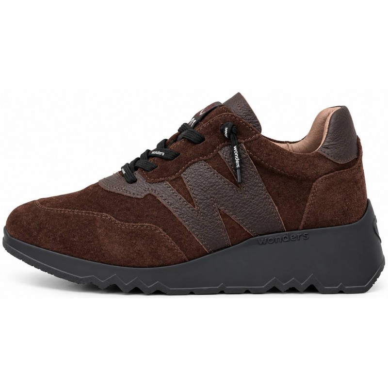 ΓΥΝΑΙΚΕΙΟ SNEAKER ΚΑΦΕ WONDERS E-6781 ΓΥΝΑΙΚΕΙΟ SNEAKER ΚΑΦΕ WONDERS E-6781