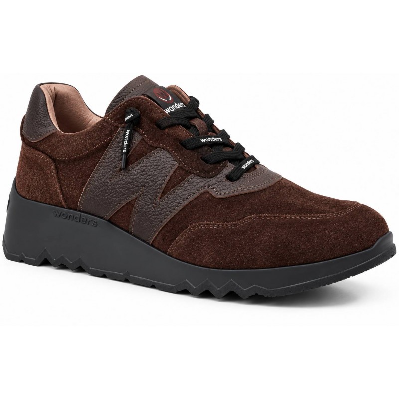 ΓΥΝΑΙΚΕΙΟ SNEAKER ΚΑΦΕ WONDERS E-6781 ΓΥΝΑΙΚΕΙΟ SNEAKER ΚΑΦΕ WONDERS E-6781