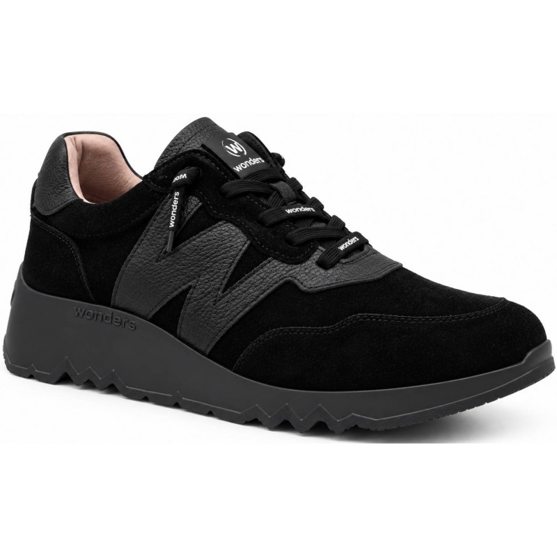 ΓΥΝΑΙΚΕΙΟ SNEAKER ΜΑΥΡΟ WONDERS E-6781 ΓΥΝΑΙΚΕΙΟ SNEAKER ΜΑΥΡΟ WONDERS E-6781