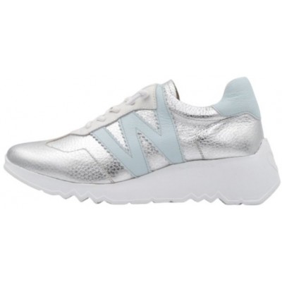 ΓΥΝΑΙΚΕΙΟ SNEAKER ΑΣΗΜΙ/ΓΑΛΑΖΙΟ WONDERS E-6770