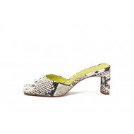 ΓΥΝΑΙΚΕΙΑ MULES ΦΙΔΙ ΜΠΕΖ/ΚΑΦΕ CARRANO 578002/CAB01-PYTHON