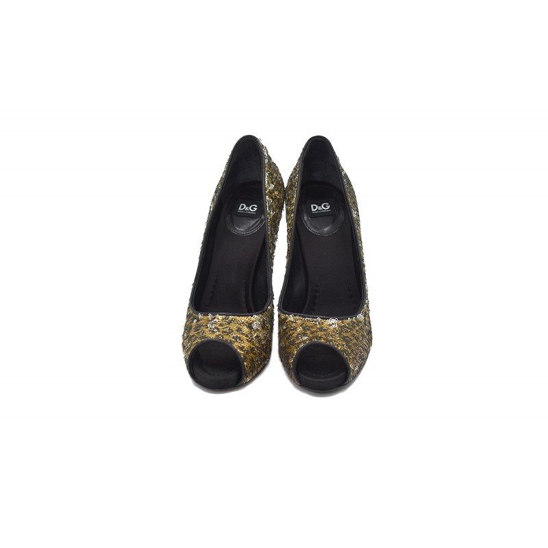 ΓΥΝΑΙΚΕΙΑ ΓΟΒΑ ΧΡΥΣΟ/ΜΑΥΡΟ DOLCE GABBANA DS2627 