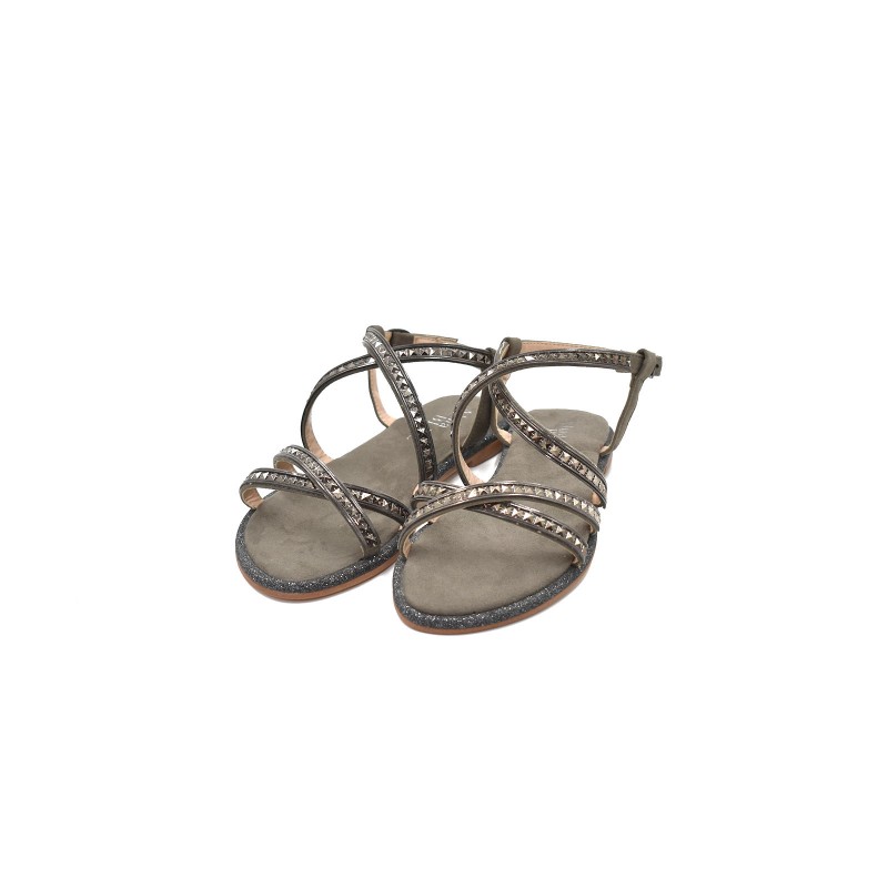 ΓΥΝΑΙΚΕΙΟ ΣΑΝΔΑΛΙ ΓΚΡΙ/ΑΣΗΜΙ  ALMA BLUE V19BL262 